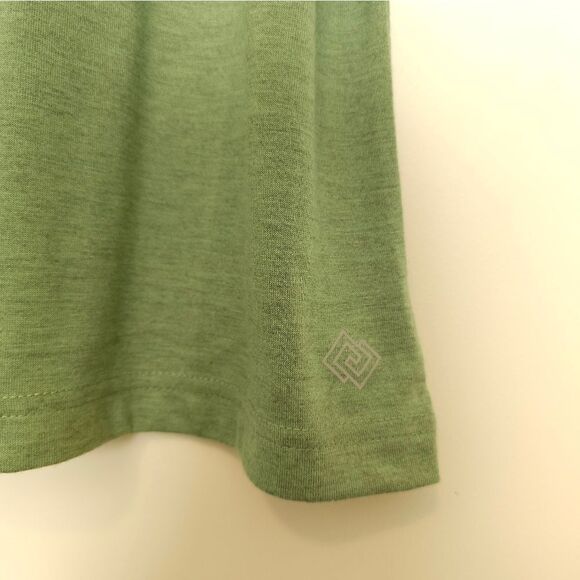 Mens Green Zelos Athletic Tee Shirt - Picture 3 of 5